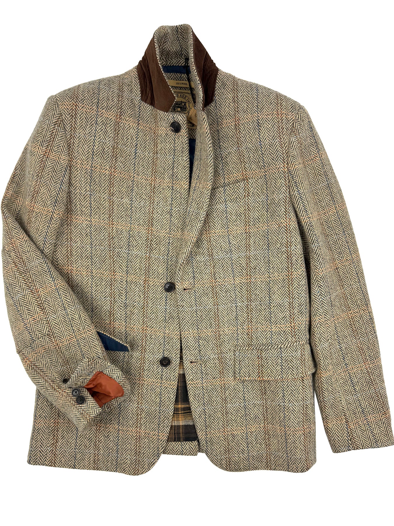 Harris Wool Herringbone Blazer 4265