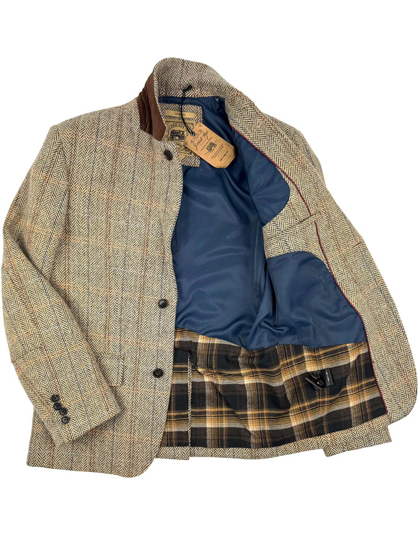 Harris Wool Herringbone Blazer 4265