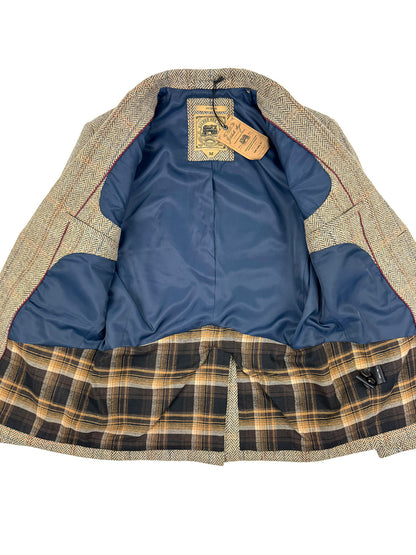 Harris Wool Herringbone Blazer 4265