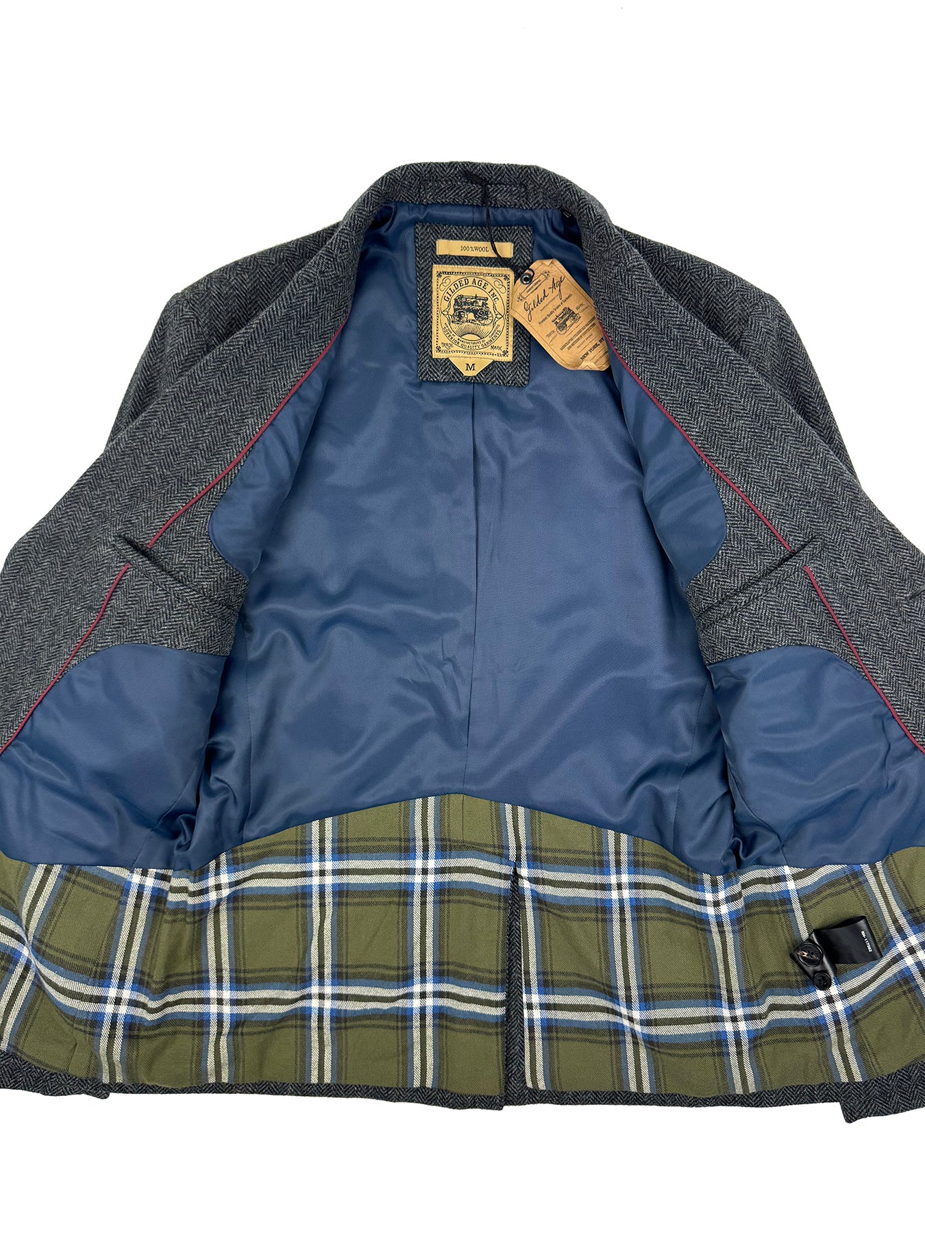 Harris Wool Herringbone Blazer 4265