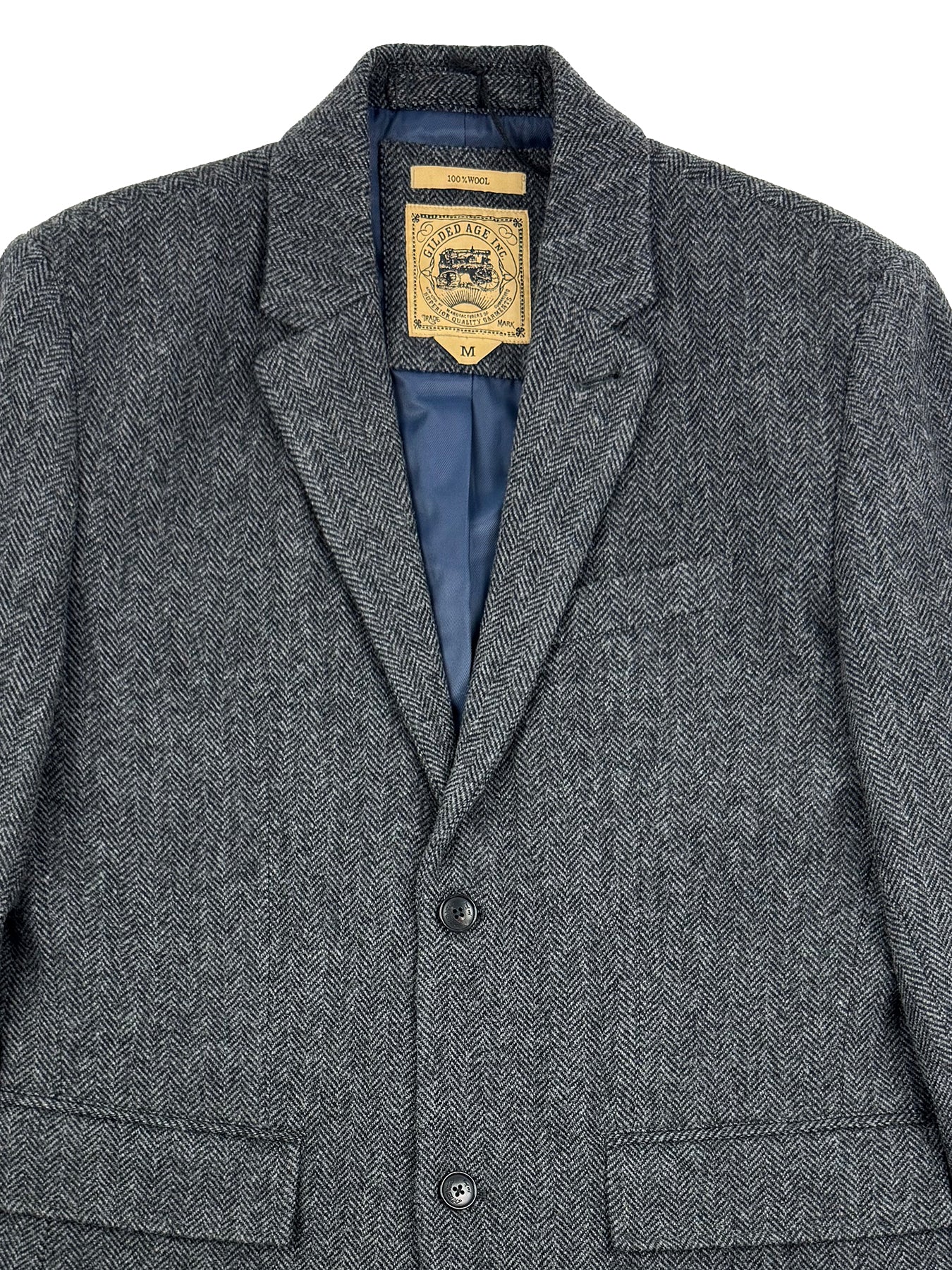 Harris Wool Herringbone Blazer 4265