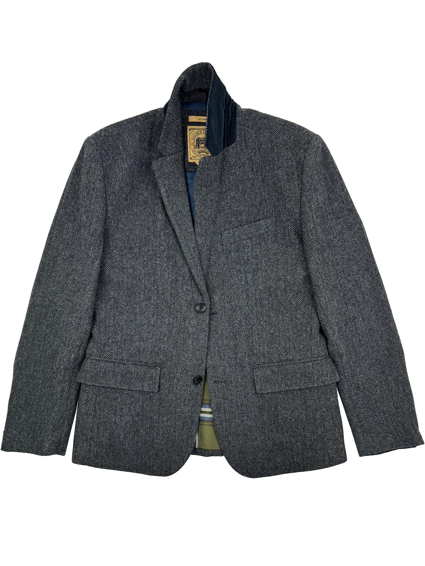 Harris Wool Herringbone Blazer 4265