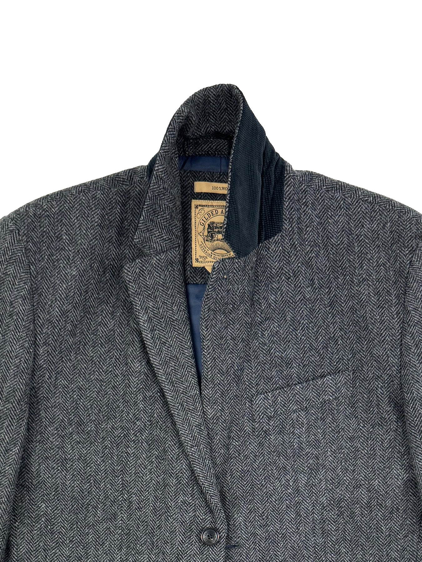 Harris Wool Herringbone Blazer 4265