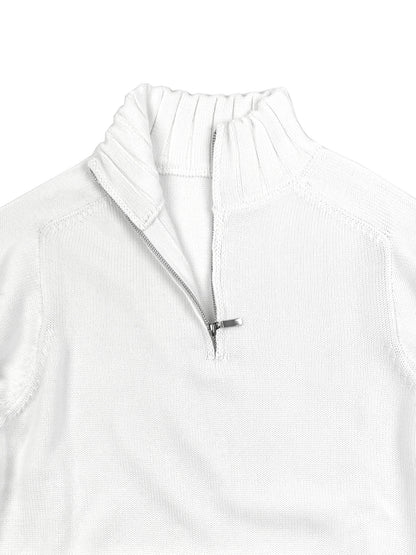 Orleans 7GG Silky Cotton Pullover Sweater 6285