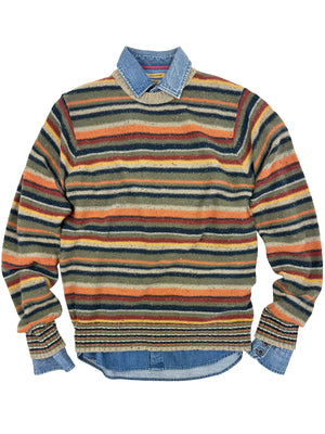 Alasdair Wool Silk Blend Crew 6285