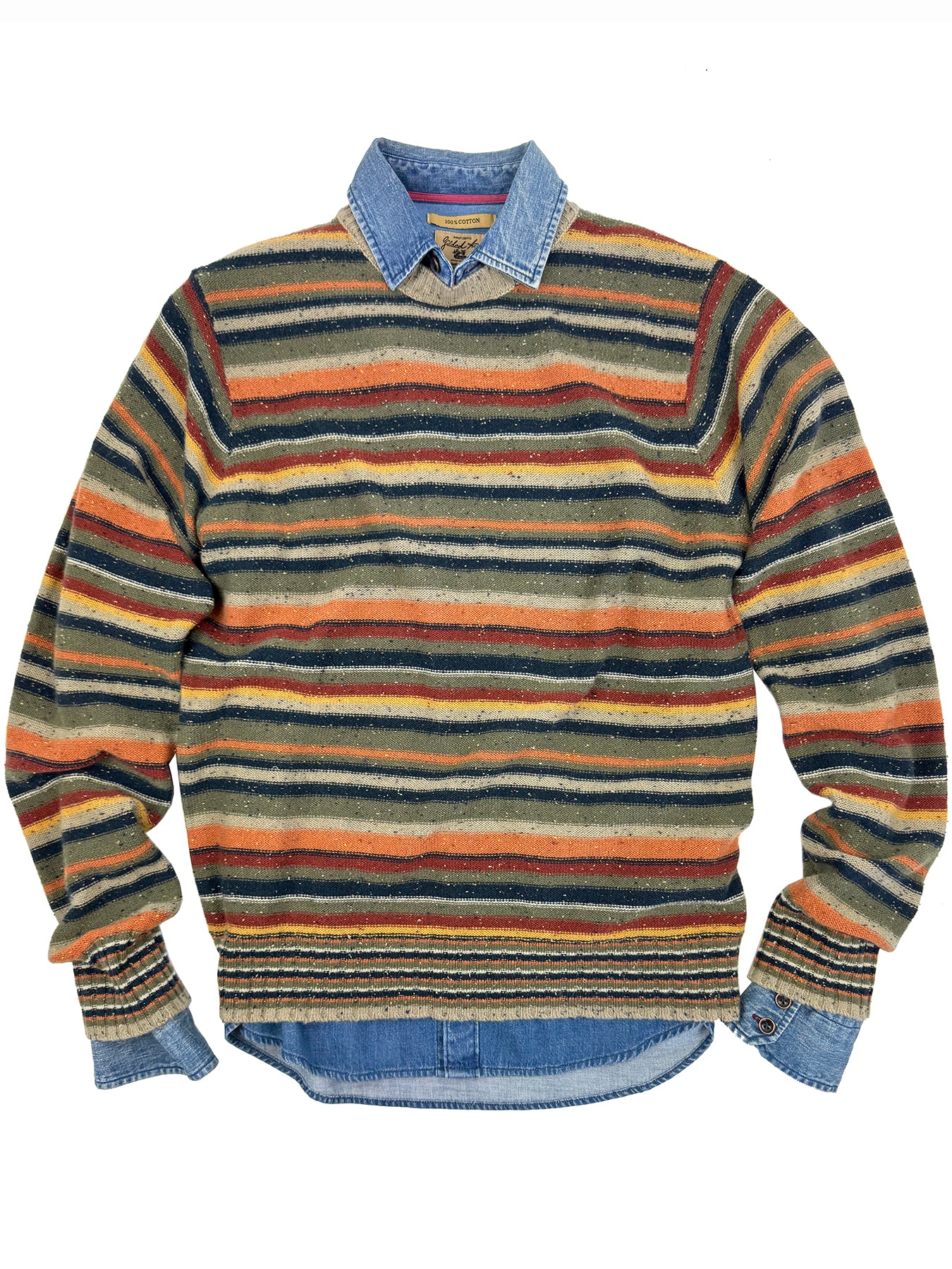 Alasdair Wool Silk Blend Crew 6285