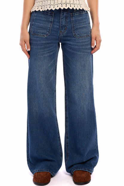 Leto Mid Rise Wide Leg 106