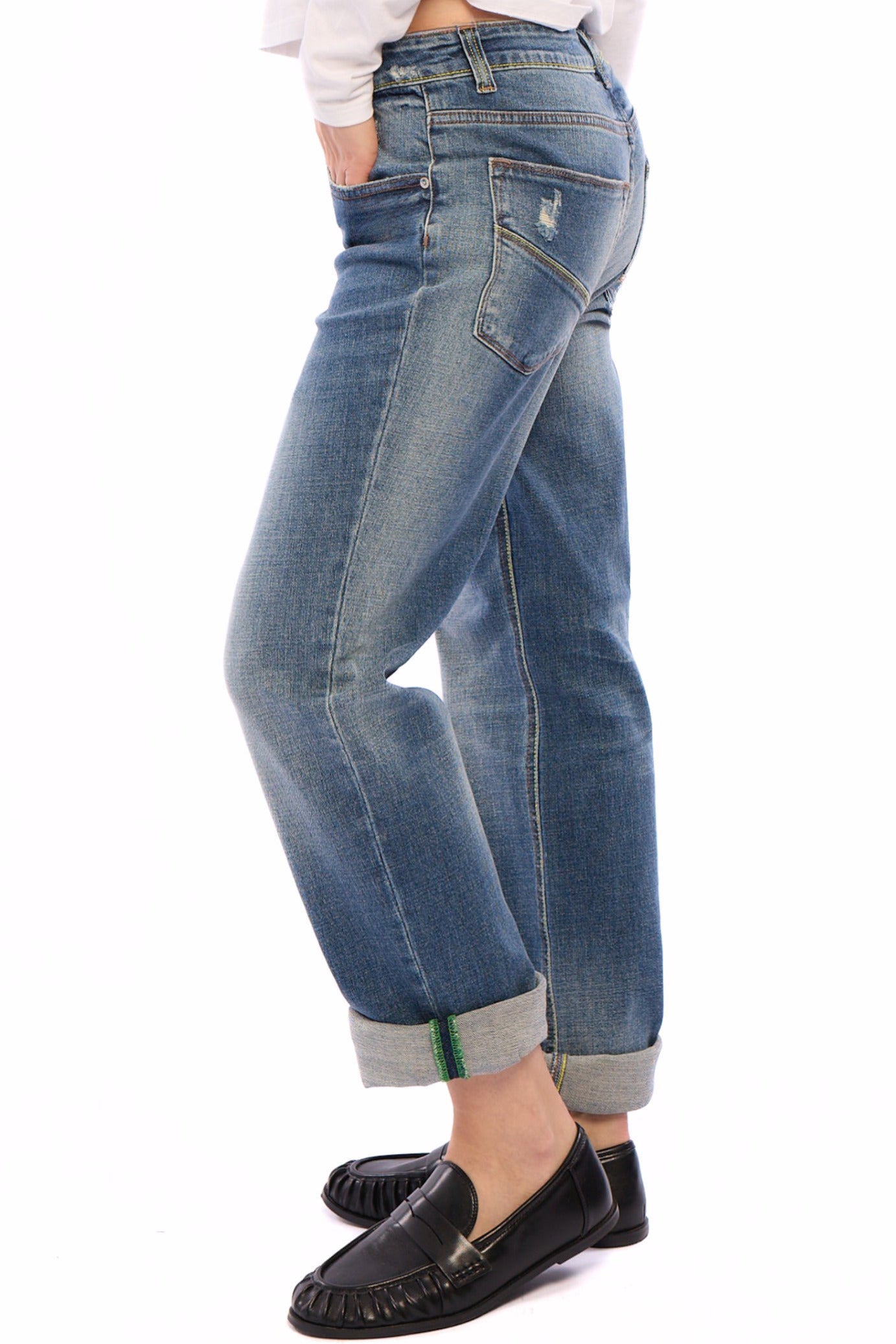 New Boyfriend Mid Rise 115