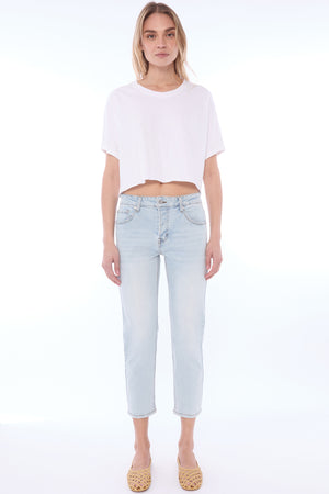 Paris Cropped Leg Jean 114