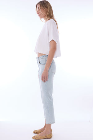 Paris Cropped Leg Jean 114
