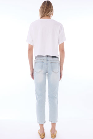 Paris Cropped Leg Jean 114