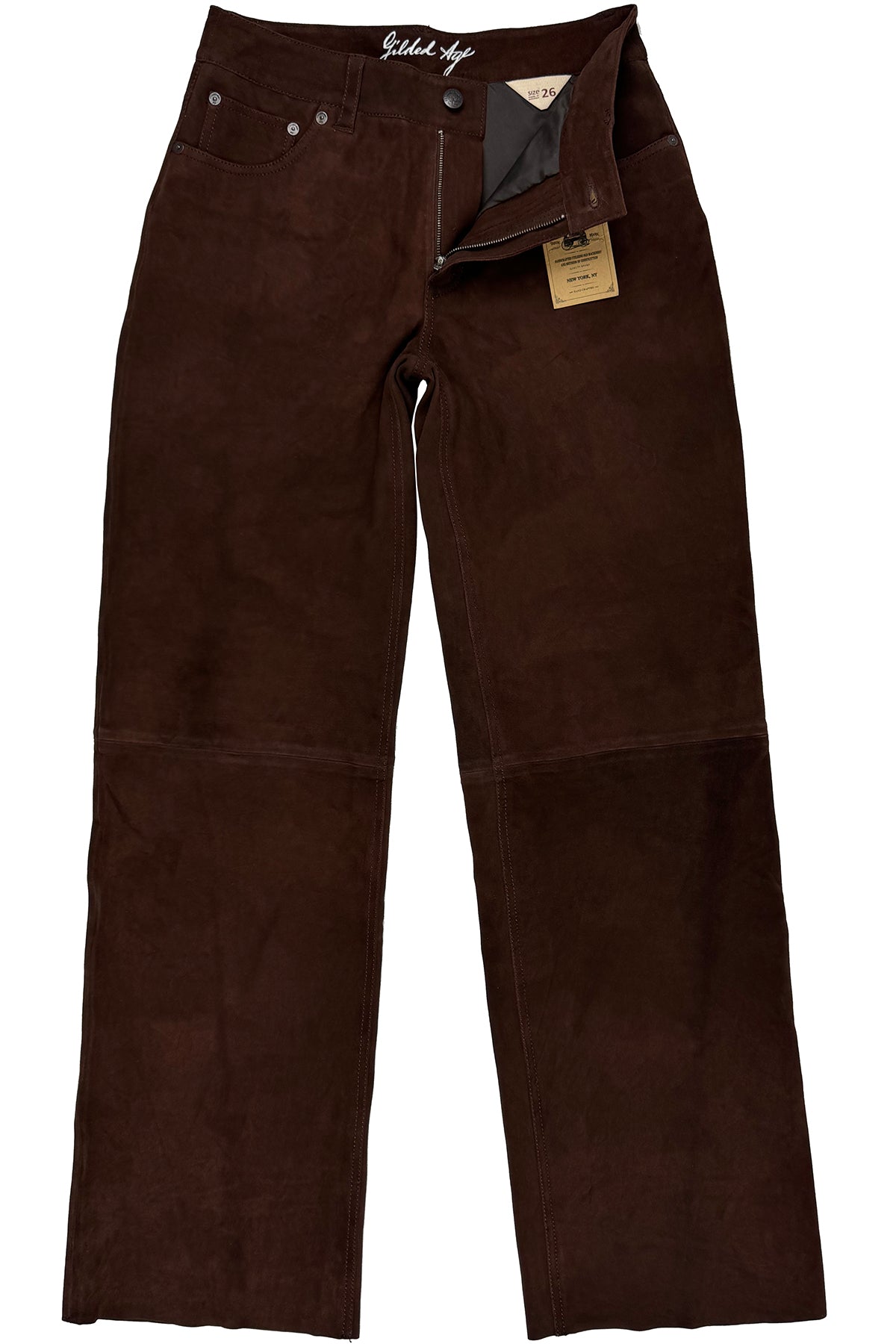 Diana Low Rise Suede Pant 118