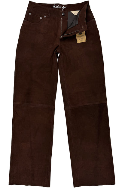 Diana Low Rise Suede Pant 118