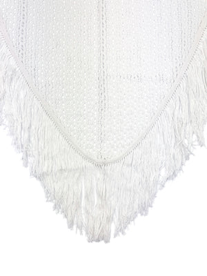 Unna Long Asymmetric Crochet Wrap Skirt 504