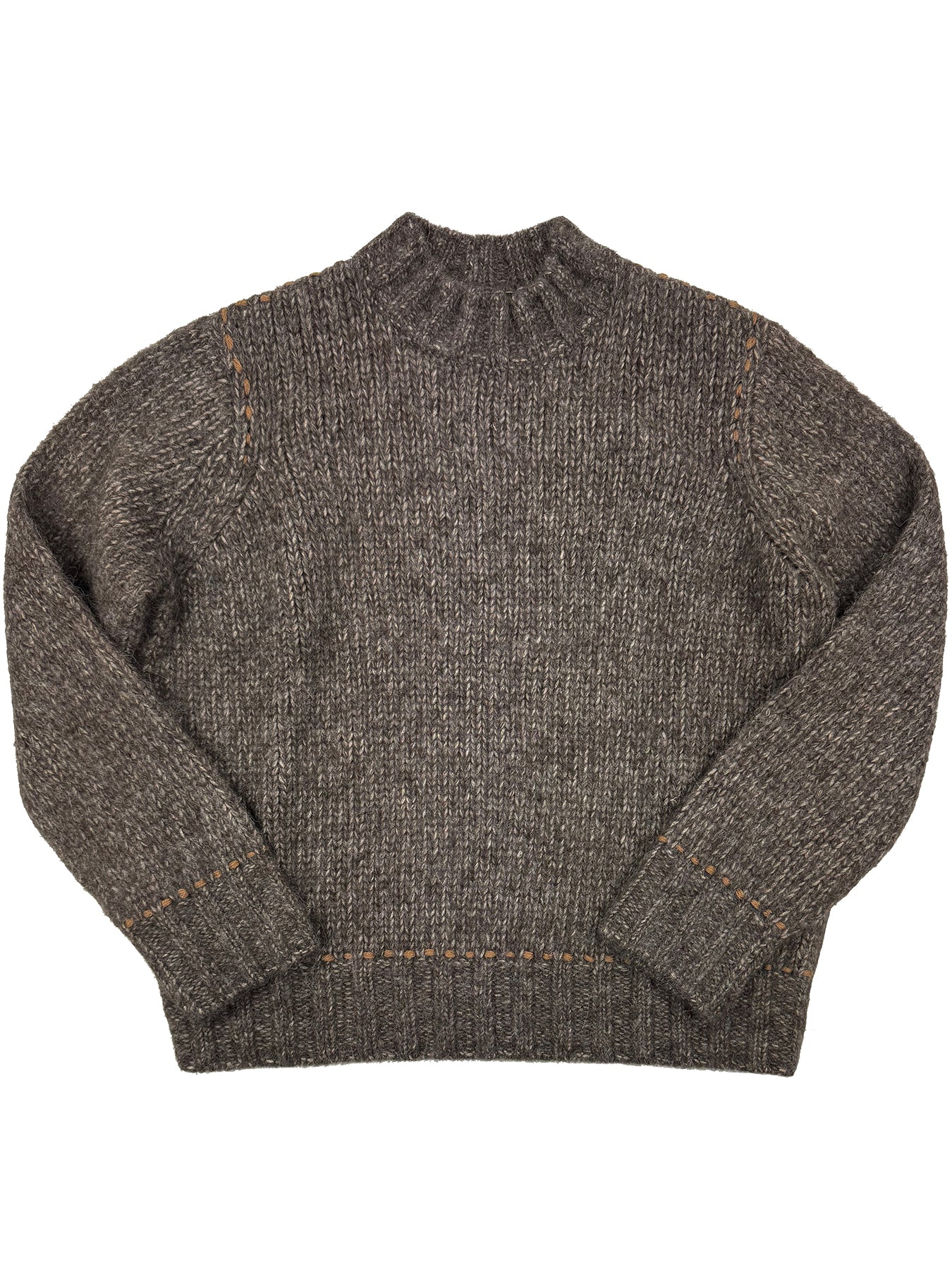 Luna Baby Alpaca Cotton Crew - 607