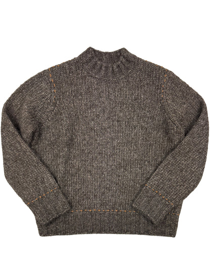 Luna Baby Alpaca Cotton Crew - 607