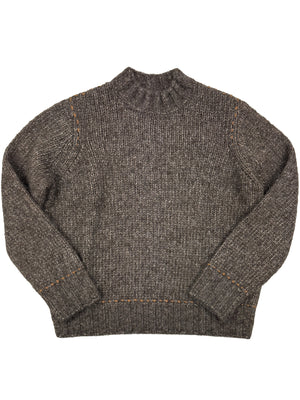 Luna Baby Alpaca Cotton Crew - 607