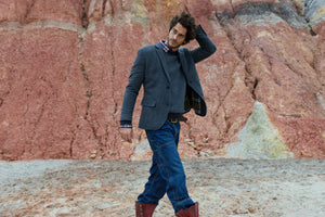 Harris Wool Herringbone Blazer 4265