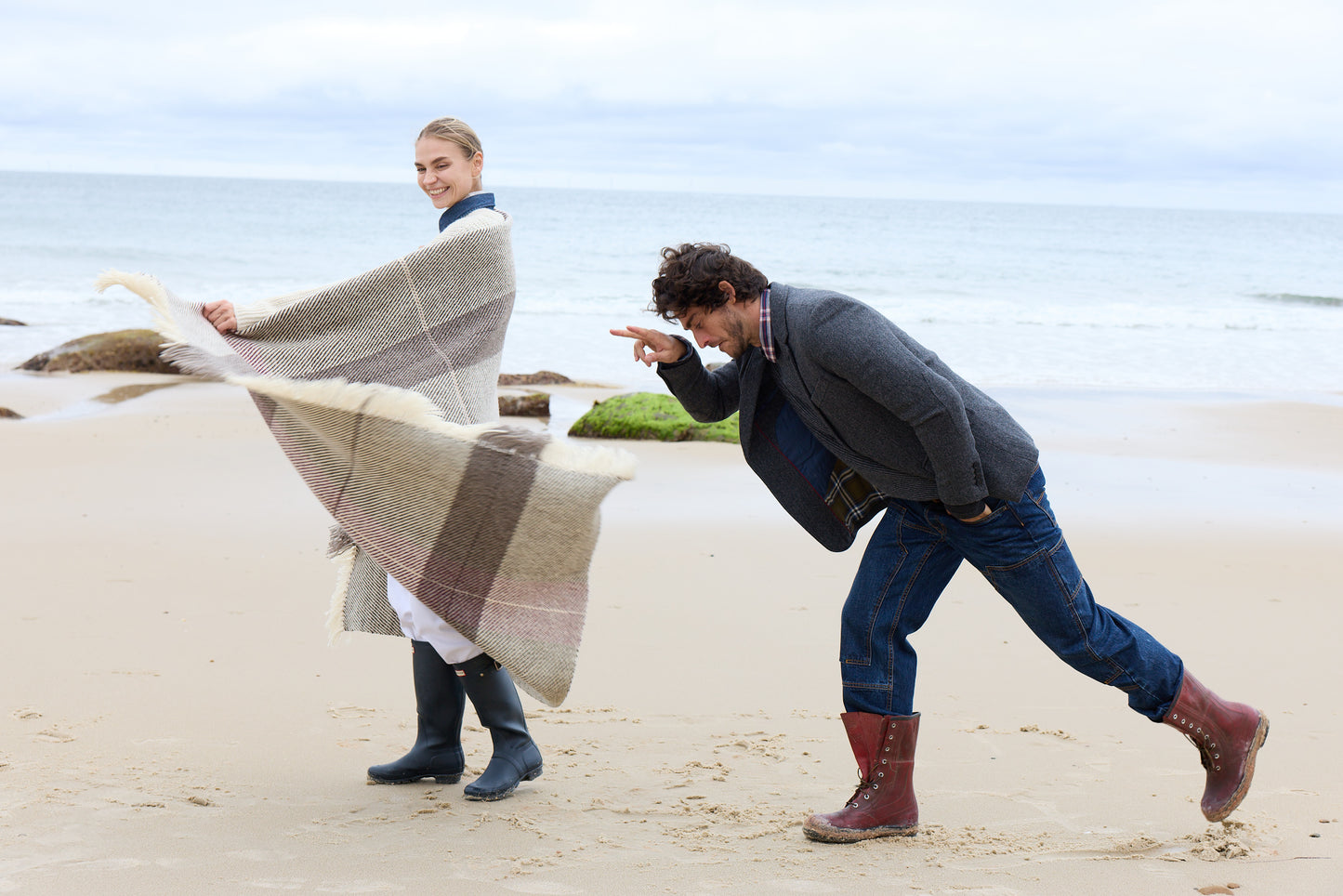 Harris Wool Herringbone Blazer 4265