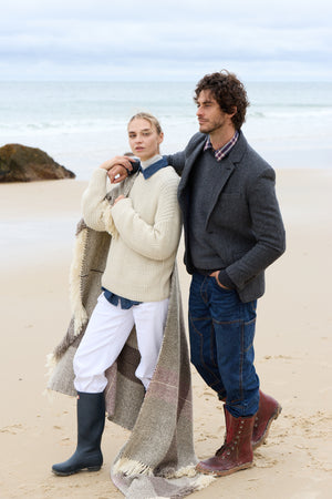 Harris Wool Herringbone Blazer 4265