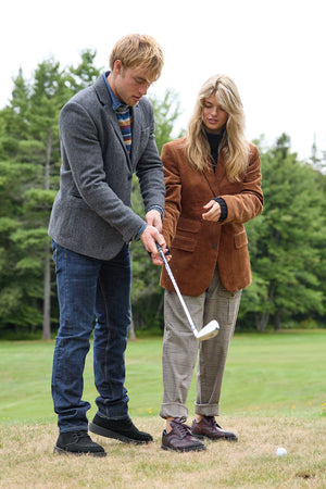 Harris Wool Herringbone Blazer 4265