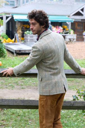 Harris Wool Herringbone Blazer 4265