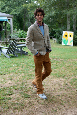 Harris Wool Herringbone Blazer 4265