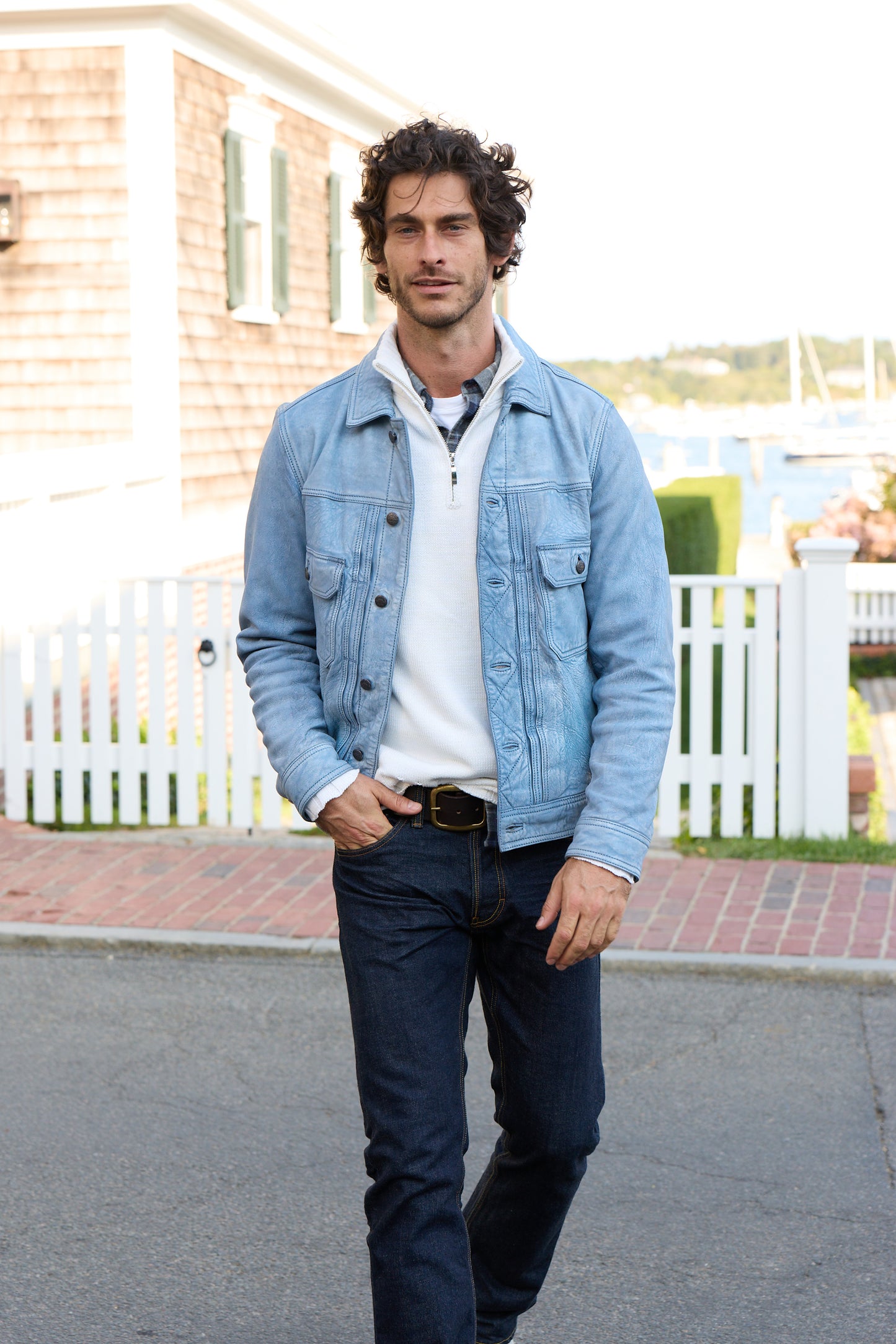 Orleans 7GG Silky Cotton Pullover Sweater 6285