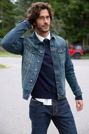 Wilde Red Selvage Denim Jacket - 4005