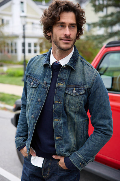 Wilde Red Selvage Denim Jacket - 4005
