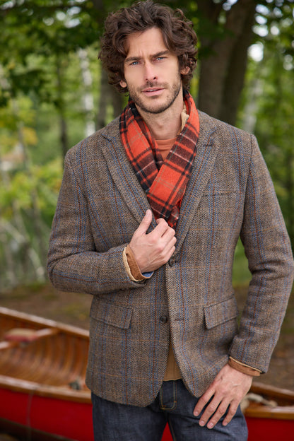 Harris Wool Herringbone Blazer 4265