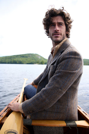 Harris Wool Herringbone Blazer 4265