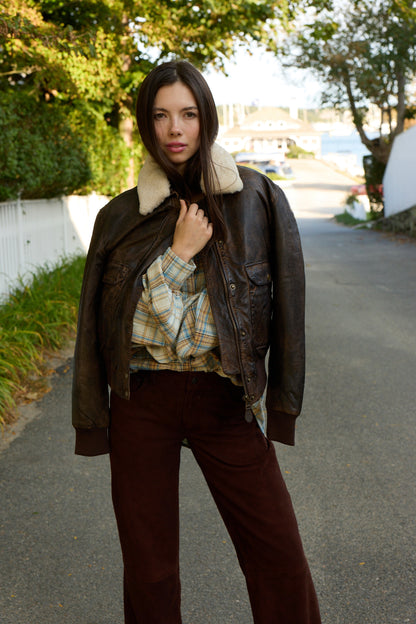 Phoebe Removable Collar Bomber Jacket 403