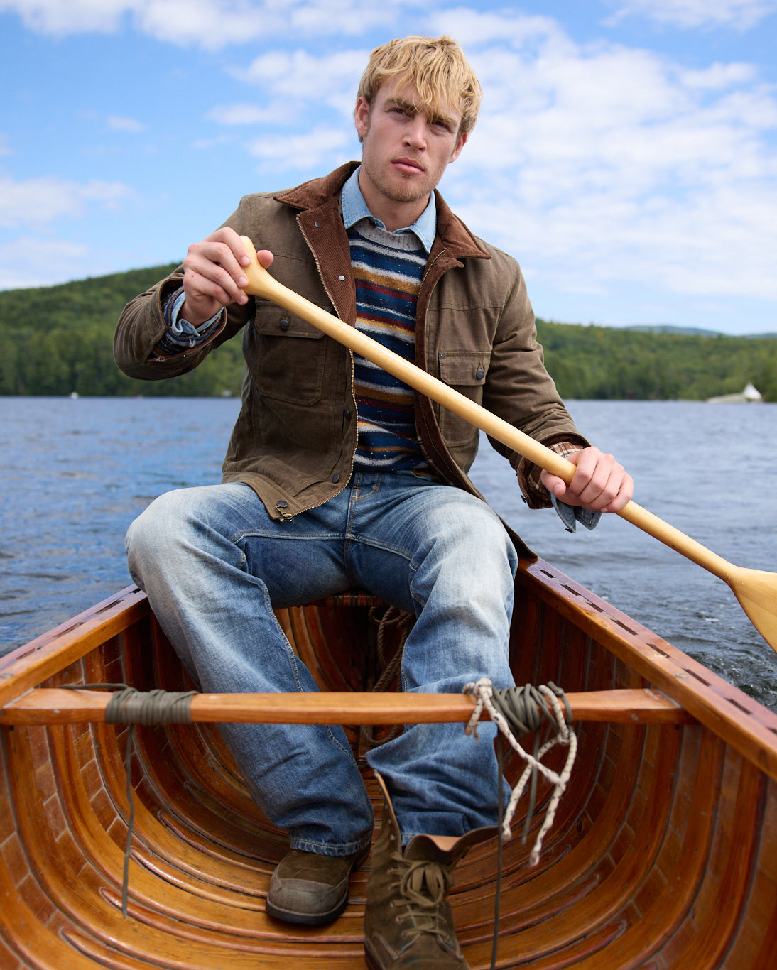Alasdair Wool Silk Blend Crew 6286