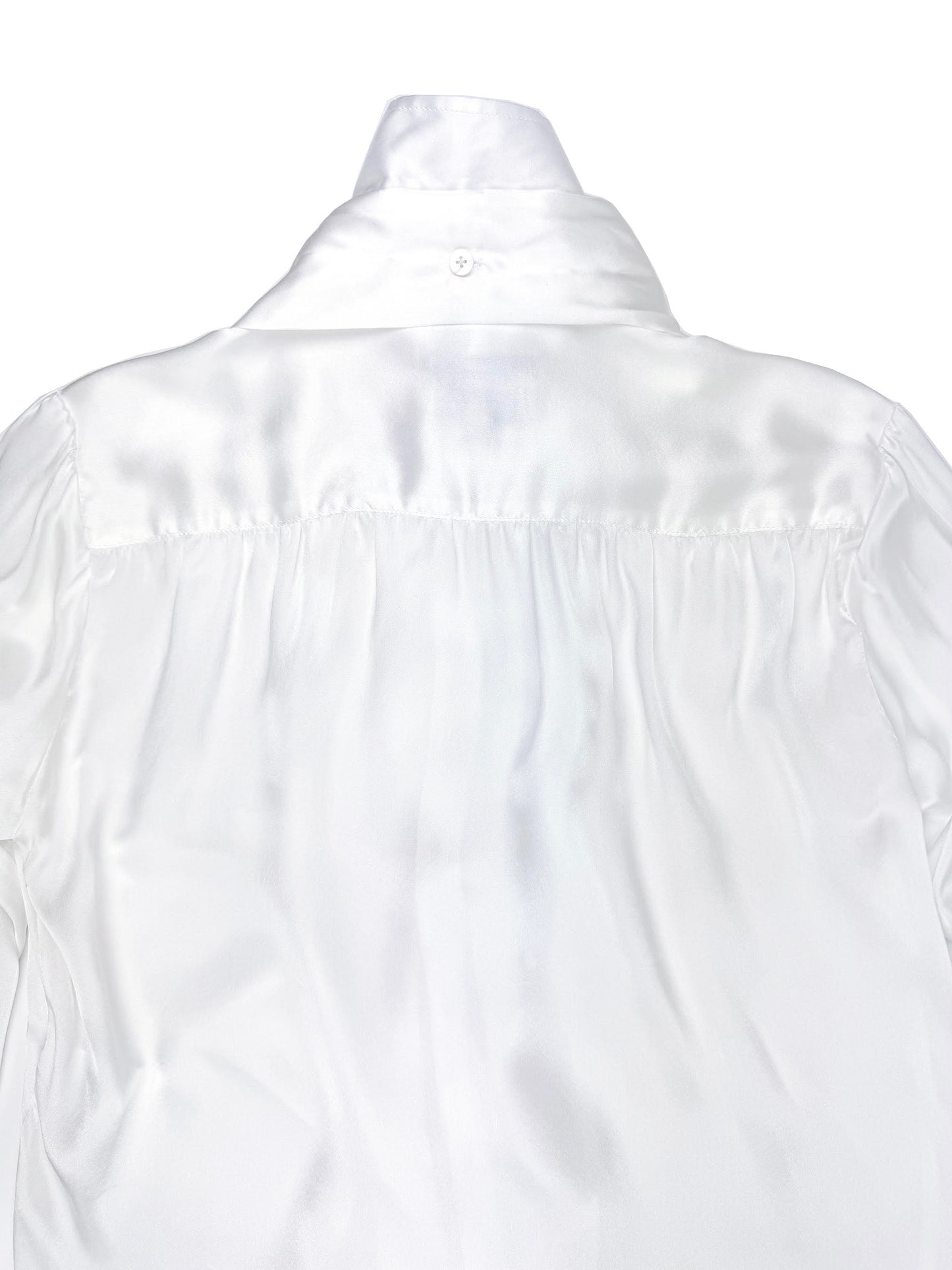 Nikea Pure Silk Satin Tie Neck Blouse 312