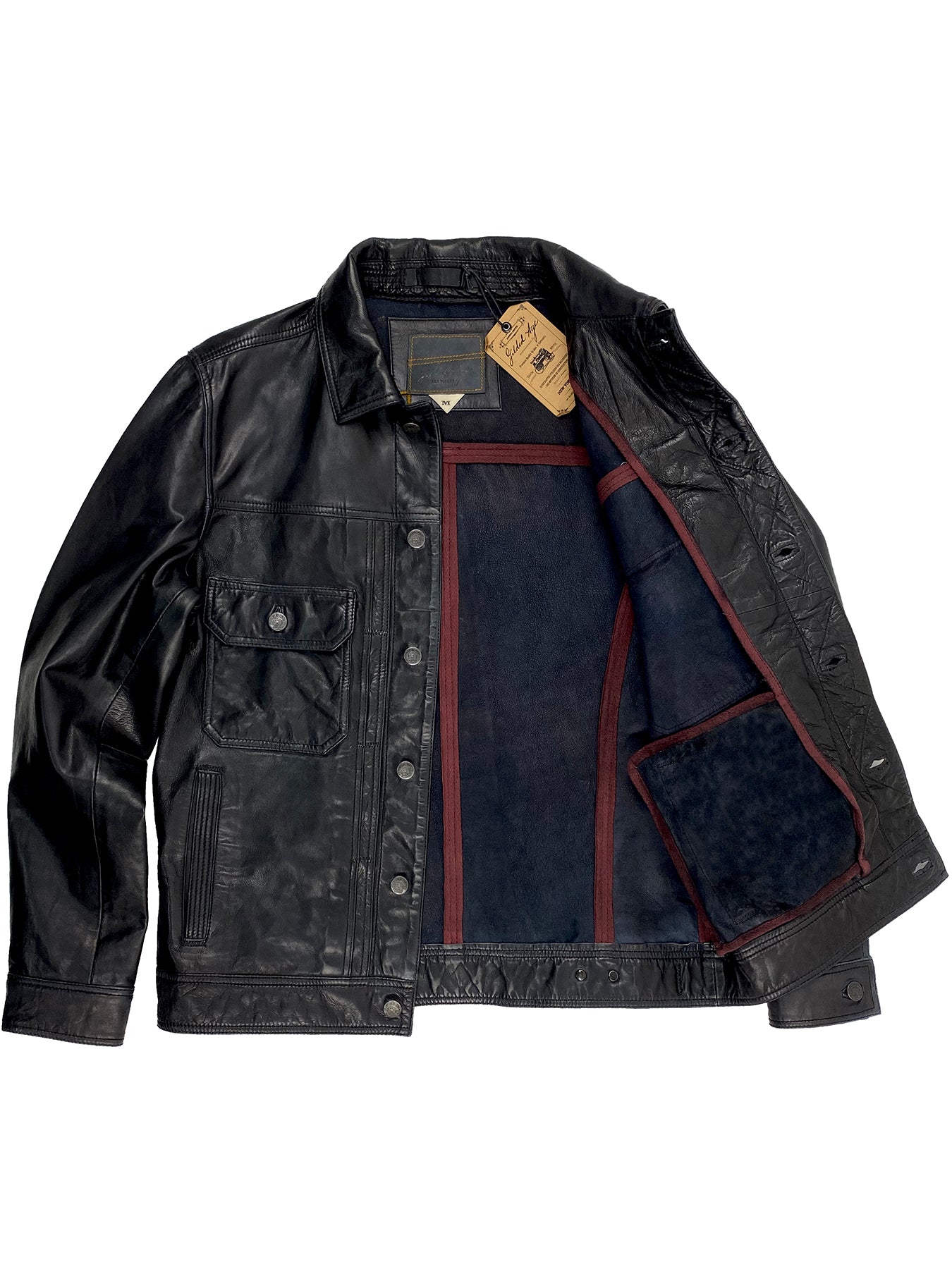Winslow Leather Unlined Jacket 4160 – Gilded Age