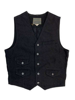 Wyatt Denim Suede Vest 4183.