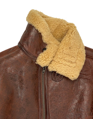 Bronx Bombers Shearling Jacket 4257.