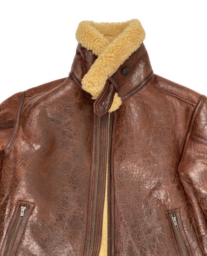 Bronx Bombers Shearling Jacket 4257.