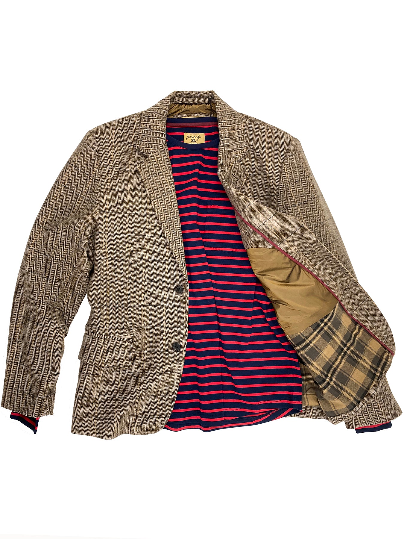 Harris Wool Plaid Blazer 4265.